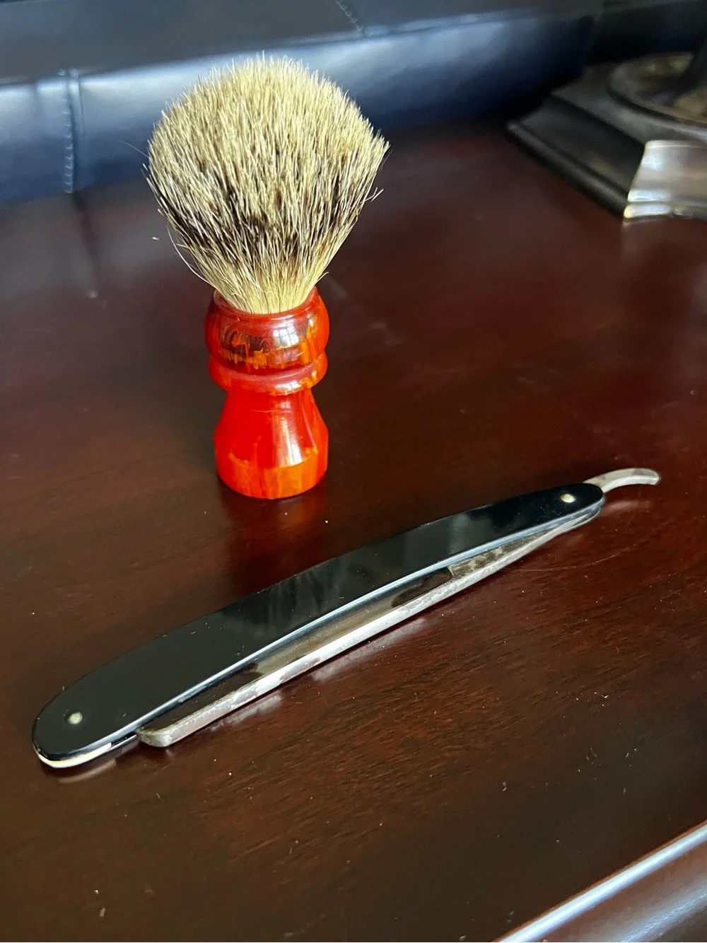 Antique Vintage Shaving Set Jones Mfg. Company